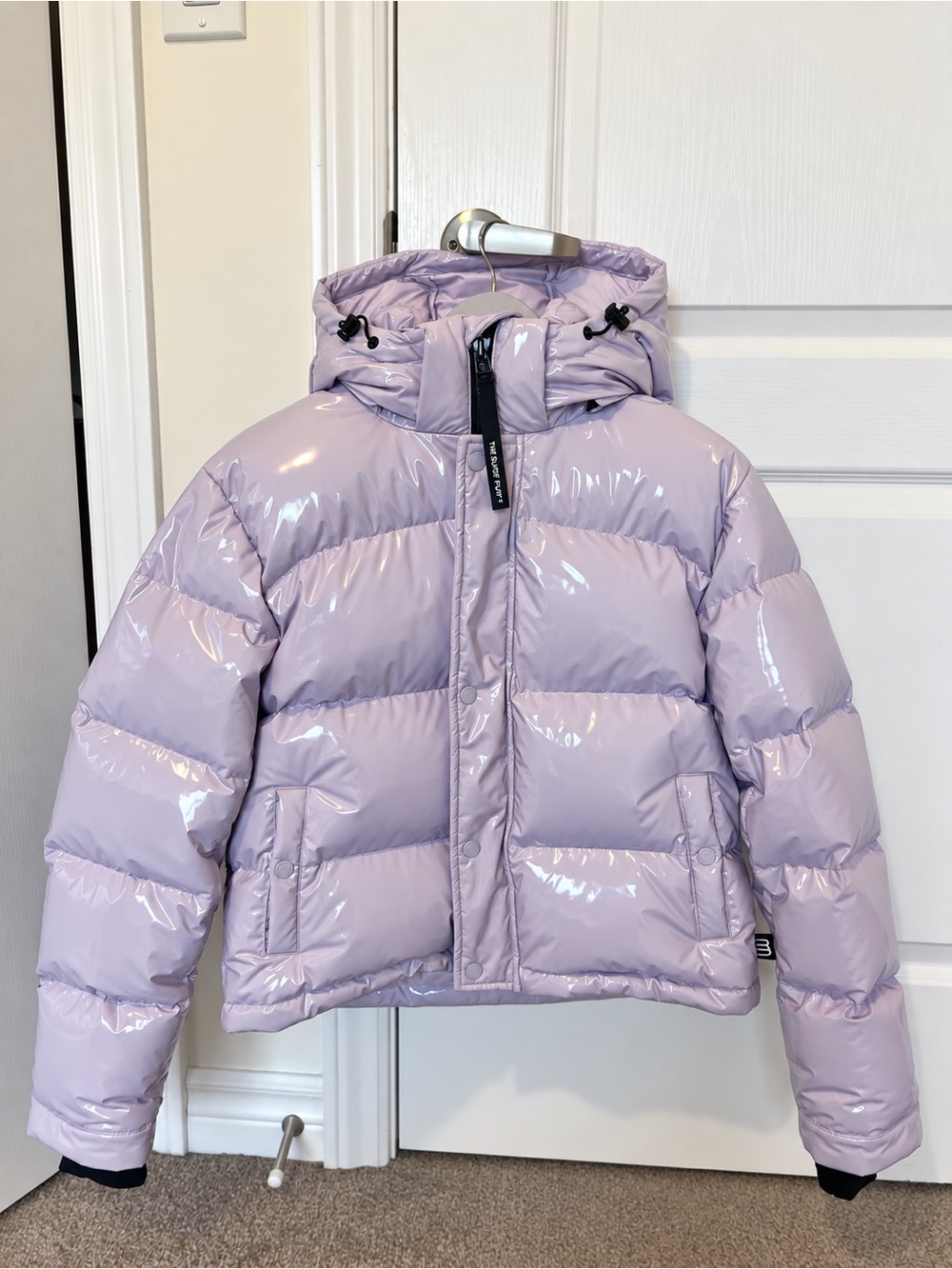 The Super Puff Short Puffer Jacket XS – Dusty Lavender